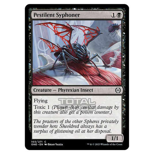 Magic The Gathering - Phyrexia - All Will Be One - Pestilent Syphoner - 103/271