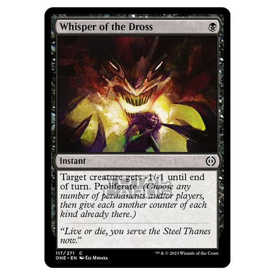 Magic The Gathering - Phyrexia - All Will Be One - Whisper of the Dross - 117/271