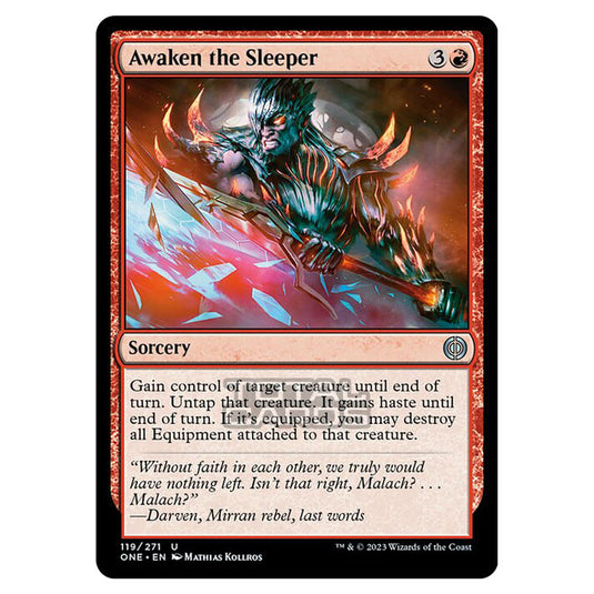 Magic The Gathering - Phyrexia - All Will Be One - Awaken the Sleeper - 119/271