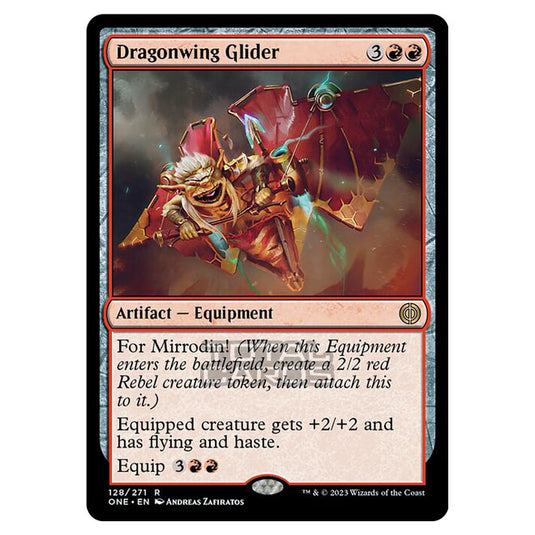 Magic The Gathering - Phyrexia - All Will Be One - Dragonwing Glider - 128/271