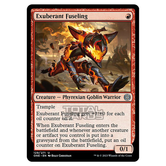 Magic The Gathering - Phyrexia - All Will Be One - Exuberant Fuseling - 129/271