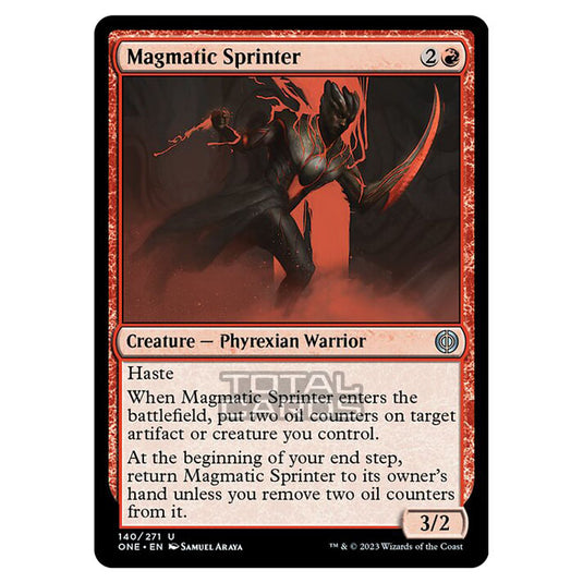 Magic The Gathering - Phyrexia - All Will Be One - Magmatic Sprinter - 140/271