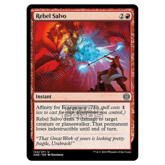 Magic The Gathering - Phyrexia - All Will Be One - Rebel Salvo - 144/271