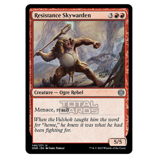 Magic The Gathering - Phyrexia - All Will Be One - Resistance Skywarden - 146/271