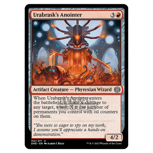 Magic The Gathering - Phyrexia - All Will Be One - Urabrask's Anointer - 152/271