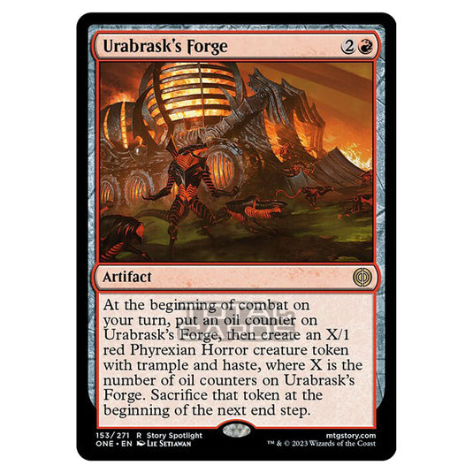 Magic The Gathering - Phyrexia - All Will Be One - Urabrask's Forge - 153/271