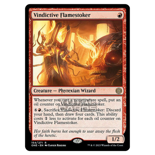 Magic The Gathering - Phyrexia - All Will Be One - Vindictive Flamestoker - 154/271