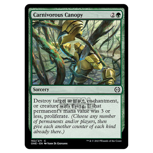 Magic The Gathering - Phyrexia - All Will Be One - Carnivorous Canopy - 162/271