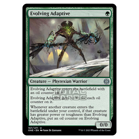 Magic The Gathering - Phyrexia - All Will Be One - Evolving Adaptive - 167/271