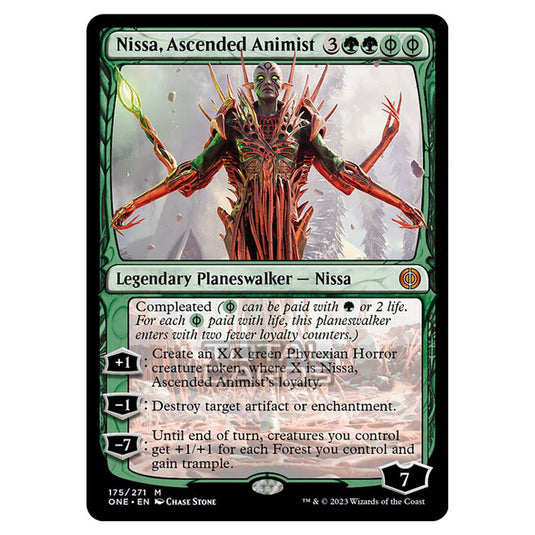 Magic The Gathering - Phyrexia - All Will Be One - Nissa, Ascended Animist - 175/271