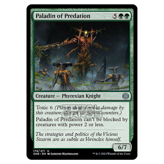 Magic The Gathering - Phyrexia - All Will Be One - Paladin of Predation - 178/271