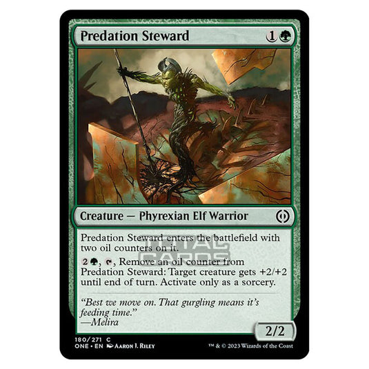 Magic The Gathering - Phyrexia - All Will Be One - Predation Steward - 180/271