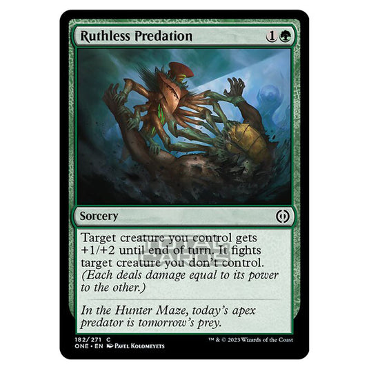 Magic The Gathering - Phyrexia - All Will Be One - Ruthless Predation - 182/271