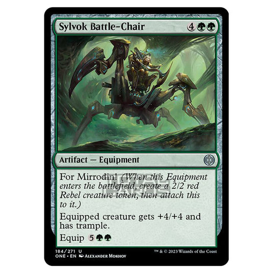 Magic The Gathering - Phyrexia - All Will Be One - Sylvok Battle-Chair - 184/271