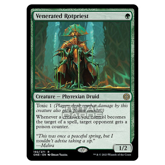 Magic The Gathering - Phyrexia - All Will Be One - Venerated Rotpriest - 192/271