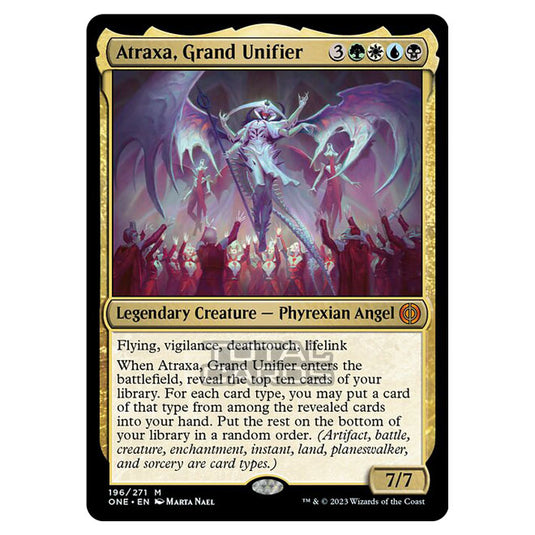 Magic The Gathering - Phyrexia - All Will Be One - Atraxa, Grand Unifier - 196/271