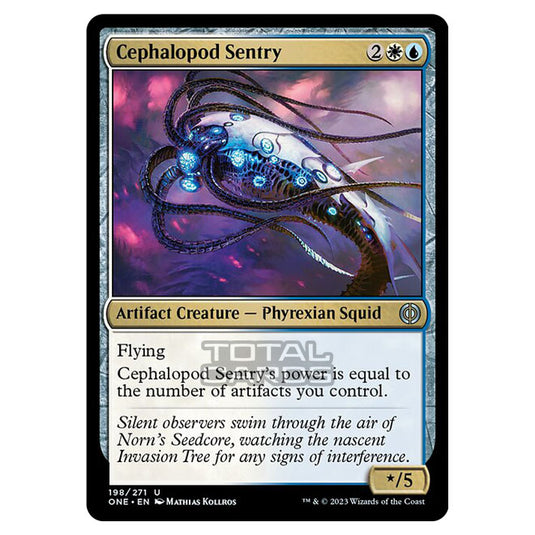 Magic The Gathering - Phyrexia - All Will Be One - Cephalopod Sentry - 198/271