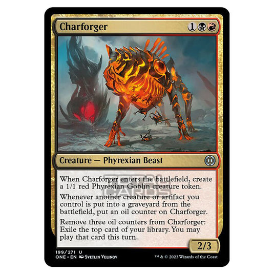 Magic The Gathering - Phyrexia - All Will Be One - Charforger - 199/271