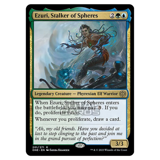 Magic The Gathering - Phyrexia - All Will Be One - Ezuri, Stalker of Spheres - 201/271