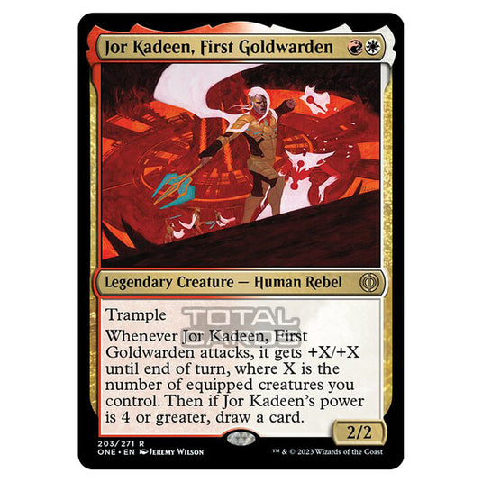 Magic The Gathering - Phyrexia - All Will Be One - Jor Kadeen, First Goldwarden - 203/271