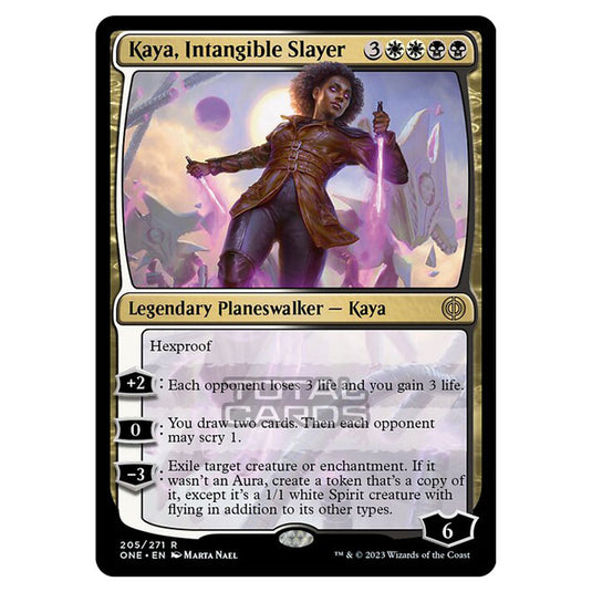 Magic The Gathering - Phyrexia - All Will Be One - Kaya, Intangible Slayer - 205/271