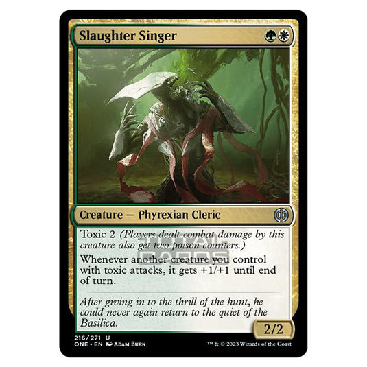 Magic The Gathering - Phyrexia - All Will Be One - Slaughter Singer - 216/271