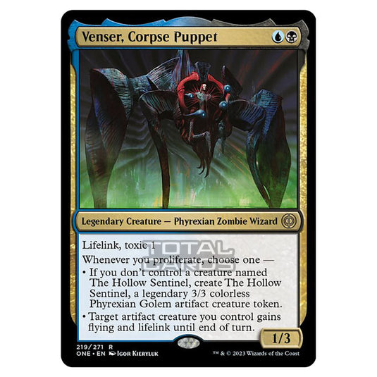 Magic The Gathering - Phyrexia - All Will Be One - Venser, Corpse Puppet - 219/271