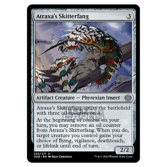 Magic The Gathering - Phyrexia - All Will Be One - Atraxa's Skitterfang - 223/271