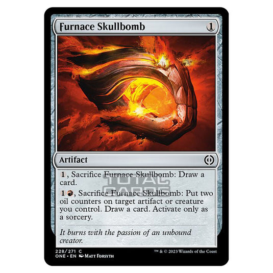 Magic The Gathering - Phyrexia - All Will Be One - Furnace Skullbomb - 228/271