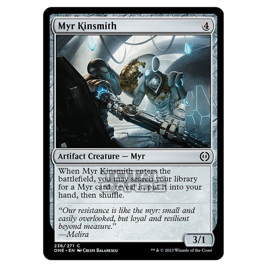 Magic The Gathering - Phyrexia - All Will Be One - Myr Kinsmith - 236/271