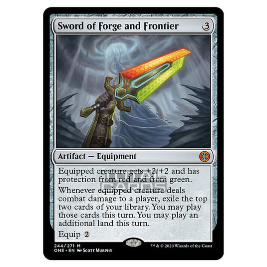 Magic The Gathering - Phyrexia - All Will Be One - Sword of Forge and Frontier - 244/271