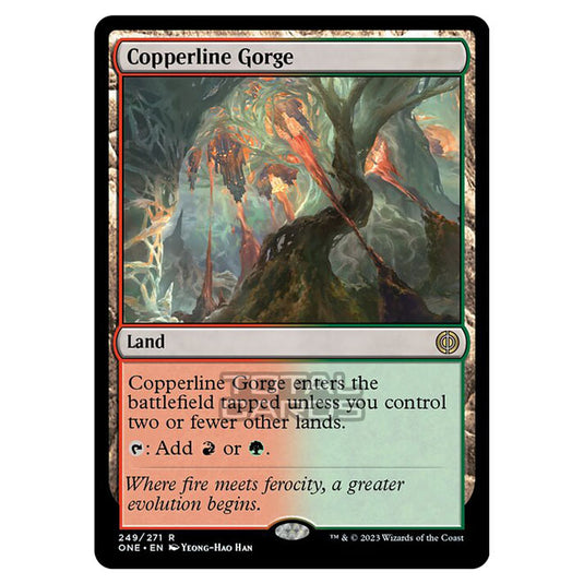 Magic The Gathering - Phyrexia - All Will Be One - Copperline Gorge - 249/271