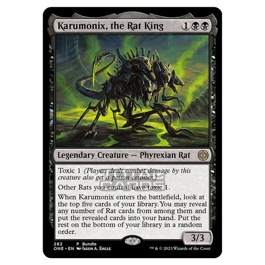 Magic The Gathering - Phyrexia - All Will Be One - Karumonix, the Rat King - 282/271