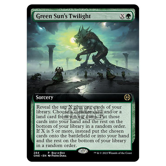 Magic The Gathering - Phyrexia - All Will Be One - Green Sun's Twilight - 284/271