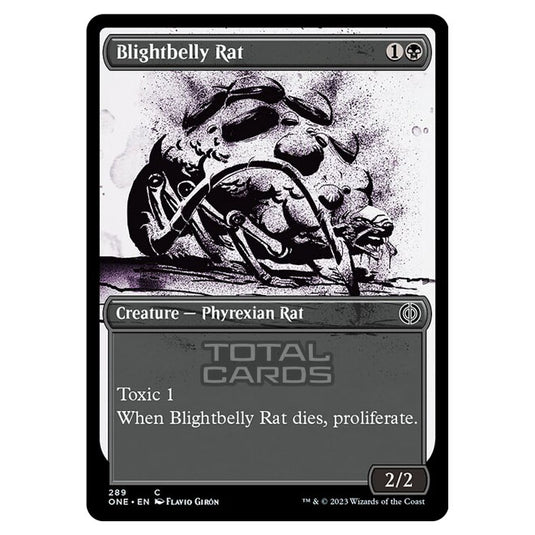 Magic The Gathering - Phyrexia - All Will Be One - Blightbelly Rat - 289/271