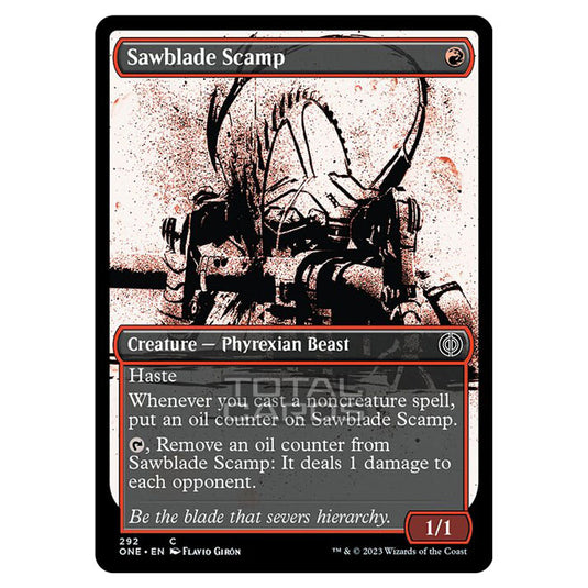 Magic The Gathering - Phyrexia - All Will Be One - Sawblade Scamp - 292/271