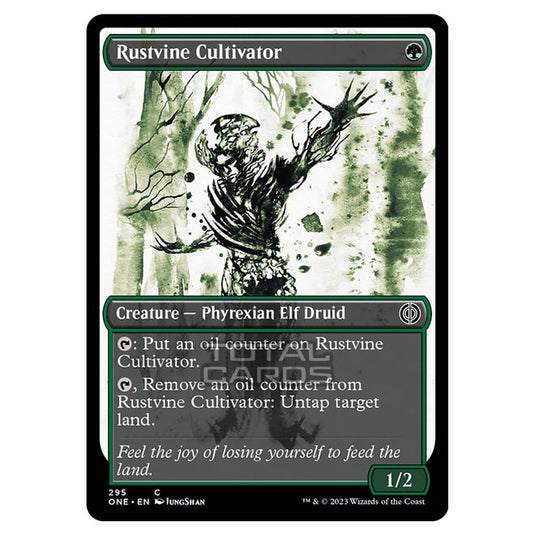 Magic The Gathering - Phyrexia - All Will Be One - Rustvine Cultivator - 295/271