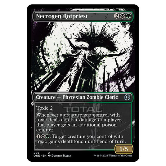 Magic The Gathering - Phyrexia - All Will Be One - Necrogen Rotpriest - 296/271