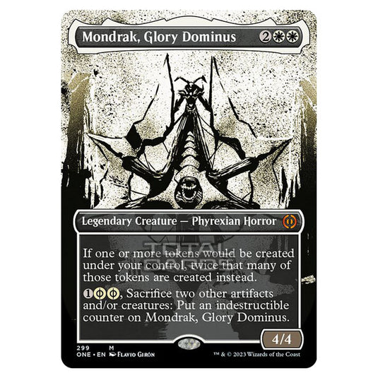 Magic The Gathering - Phyrexia - All Will Be One - Mondrak, Glory Dominus - 299/271