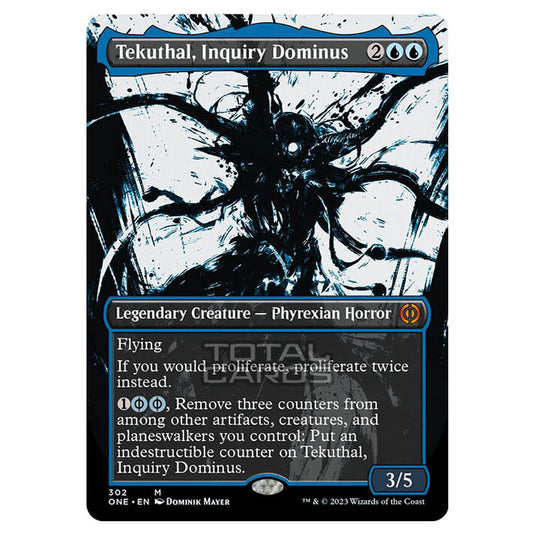 Magic The Gathering - Phyrexia - All Will Be One - Tekuthal, Inquiry Dominus - 302/271