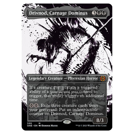 Magic The Gathering - Phyrexia - All Will Be One - Drivnod, Carnage Dominus - 305/271