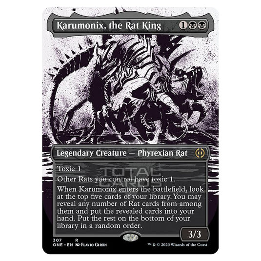 Magic The Gathering - Phyrexia - All Will Be One - Karumonix, the Rat King - 307/271