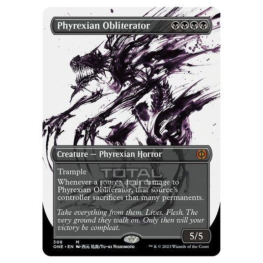 Magic The Gathering - Phyrexia - All Will Be One - Phyrexian Obliterator - 308/271