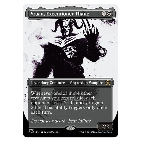 Magic The Gathering - Phyrexia - All Will Be One - Vraan, Executioner Thane - 309/271