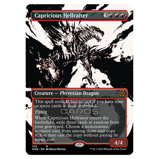 Magic The Gathering - Phyrexia - All Will Be One - Capricious Hellraiser - 310/271