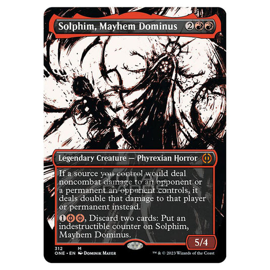 Magic The Gathering - Phyrexia - All Will Be One - Solphim, Mayhem Dominus - 312/271