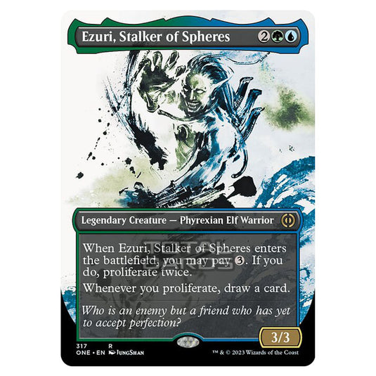 Magic The Gathering - Phyrexia - All Will Be One - Ezuri, Stalker of Spheres - 317/271