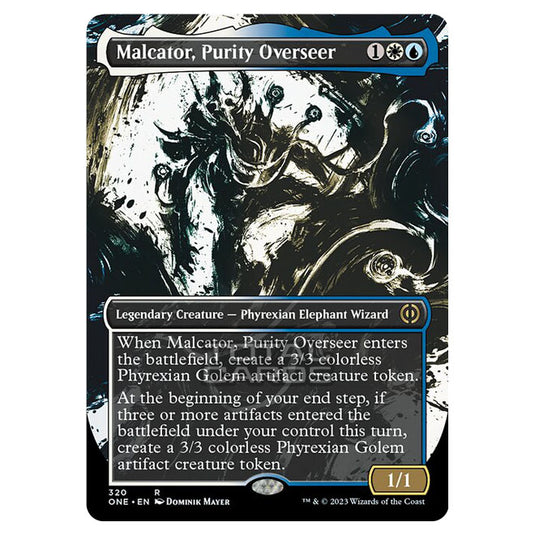 Magic The Gathering - Phyrexia - All Will Be One - Malcator, Purity Overseer - 320/271