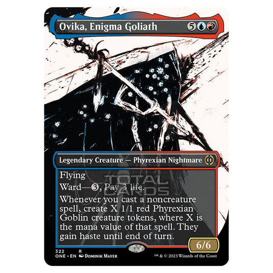 Magic The Gathering - Phyrexia - All Will Be One - Ovika, Enigma Goliath - 322/271