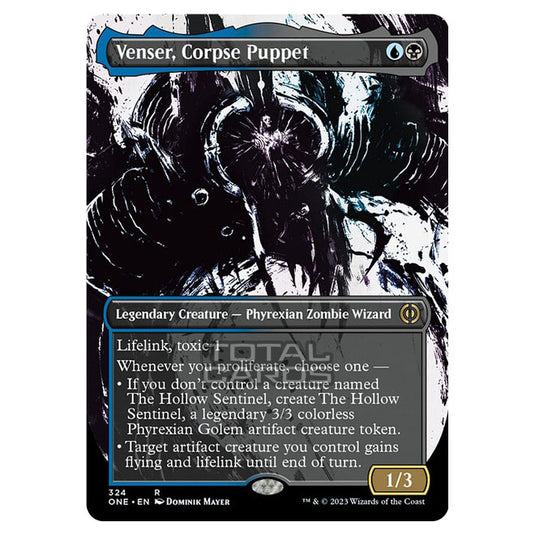 Magic The Gathering - Phyrexia - All Will Be One - Venser, Corpse Puppet - 324/271